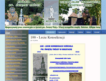 Tablet Screenshot of parafia-mikstat.pl